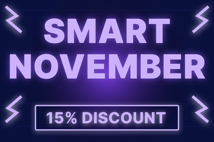 RENT, TRY, DECIDE - SMART&nbsp;NOVEMBER 15% OFF!